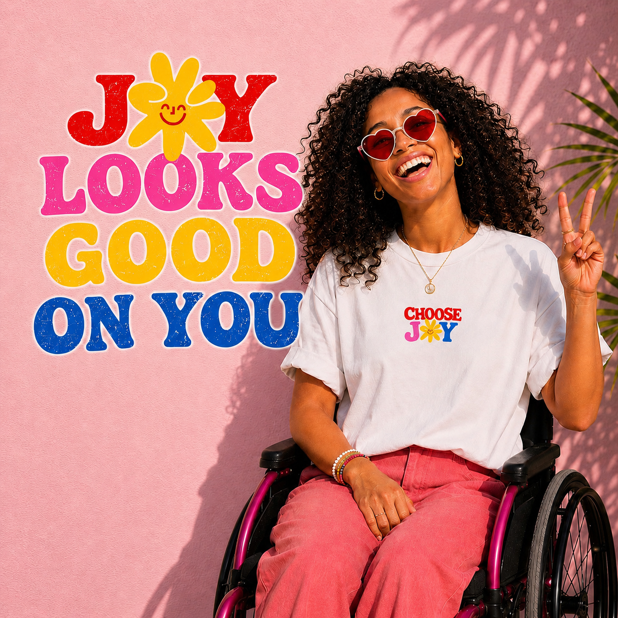 JOY LOOKS GOOD ON YOU