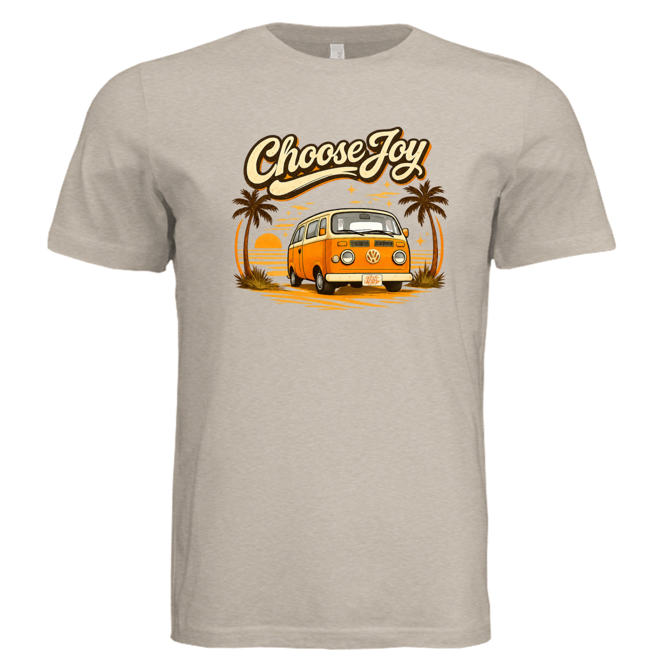 Tan Triblend - 3413C - FRONT